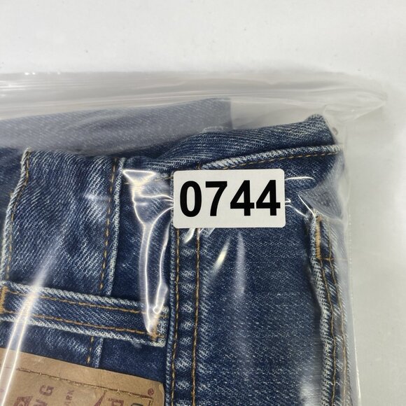Vintage Levis 505‎ Jeans Mens 36X30 Tapered Straight Faded Made in USA Regular - Picture 15 of 15